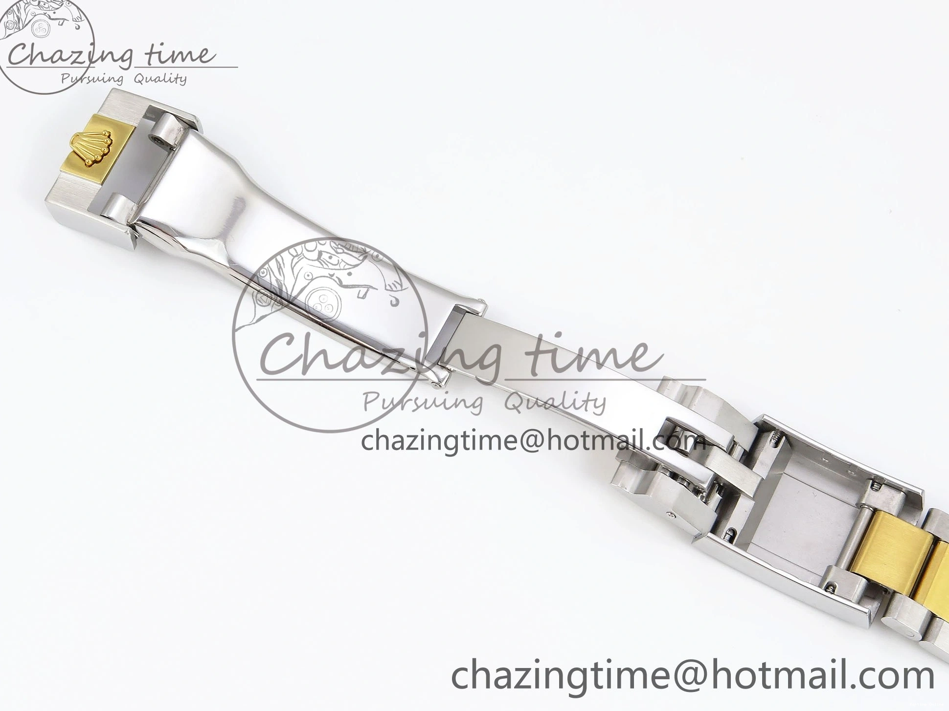 0204 Daytona 116523 SS YG VRF 1:1 Best Edition White Diamonds Dial on SS YG Bracelet A Premium 1644